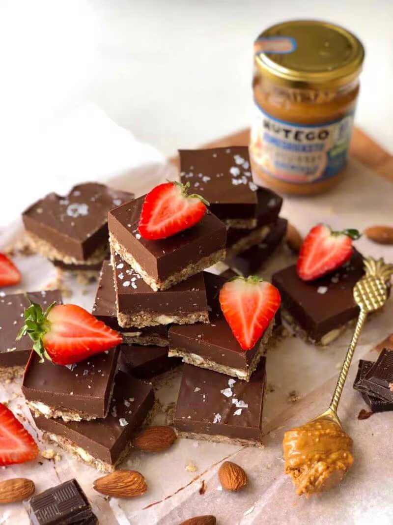 Chocolate and Peanut Butter Squares