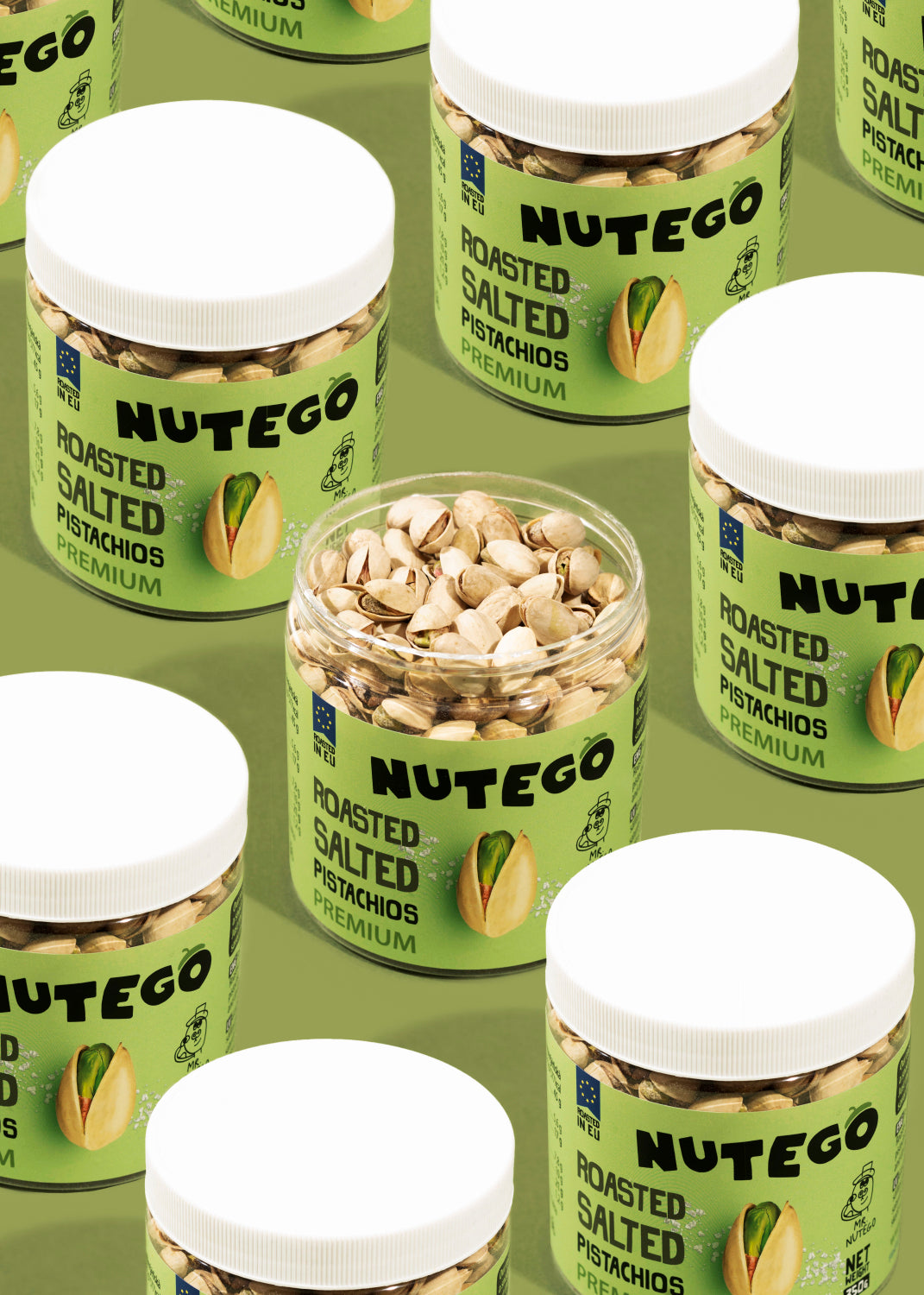Roasted salted pistachios